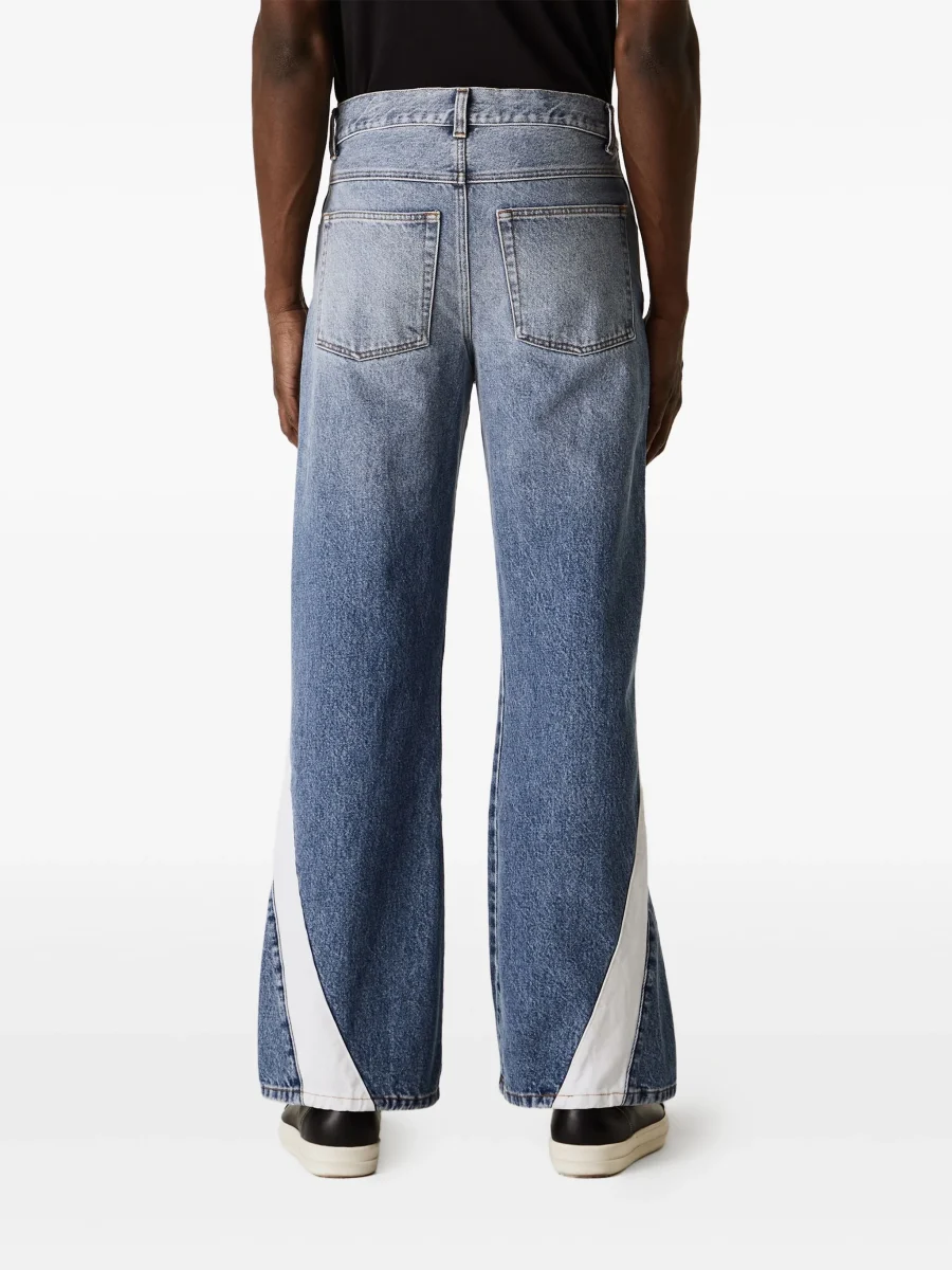 Satoshi Nakamoto Swirl Seam Jeans - Image 3