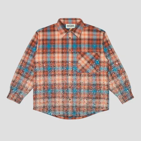 Satoshi Nakamoto Shattered Glass Flannel
