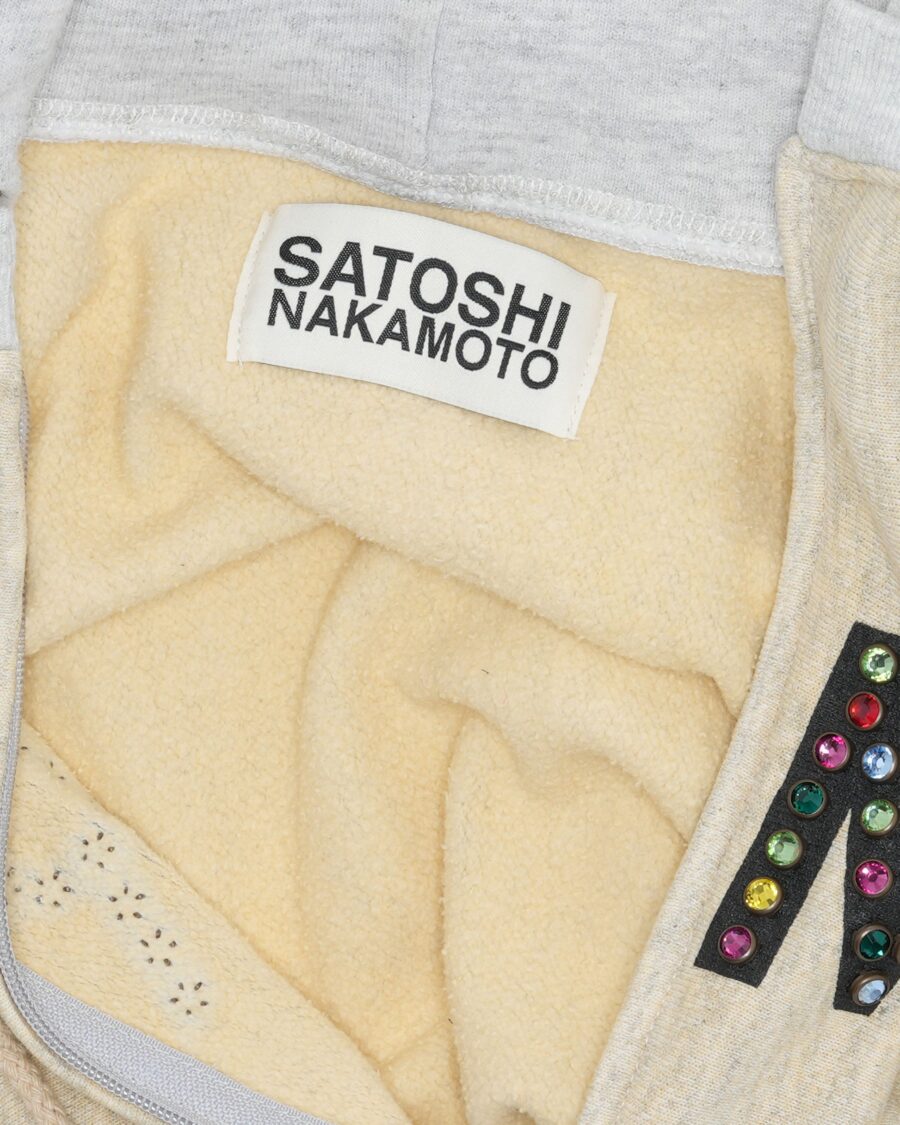 Satoshi Nakamoto Army Rhinestone Hoodie