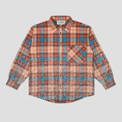 Satoshi Nakamoto Shattereds Glass Flannel
