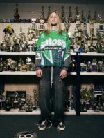 SATOSHI NAKAMOTO SPEEDWAY LONGSLEEVE GREEN
