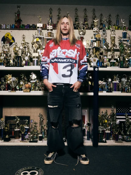 SATOSHI NAKAMOTO SPEEDWAY LONGSLEEVE