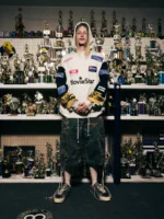 SATOSHI NAKAMOTO CAMO BOARD SHORT