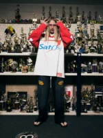 SATOSHI NAKAMOTO BANK OF SATOSHI OVERSIZED JERSEY