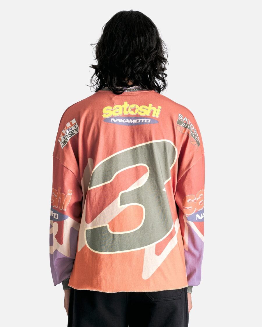 Satoshi Nakamoto Speedway Longsleeve - Multi