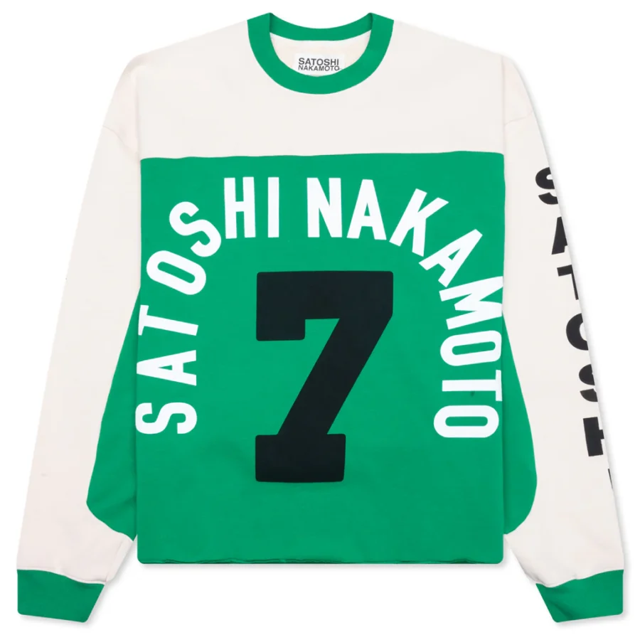Satoshi Nakamoto Team Usa Racer Crewneck - Green