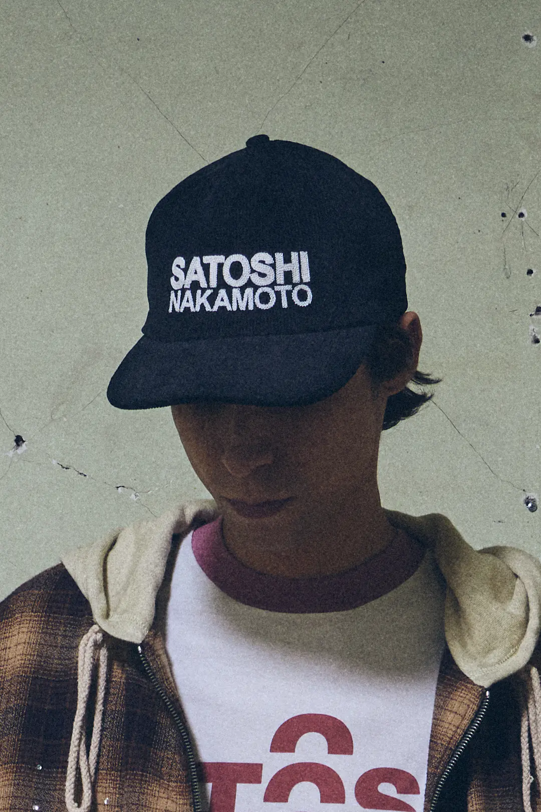 WINDOW_IMAGE_316.webp Satoshi Nakamoto Chainstitch Logo Hat