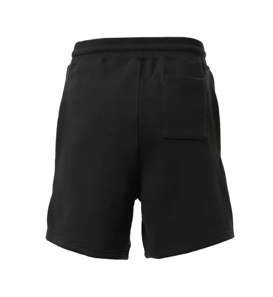 Satoshi Nakamoto 'Studded Logo' Black Shorts - Image 2