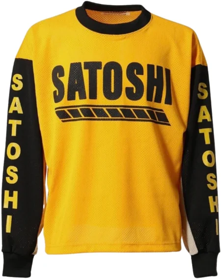 Satoshi Nakamoto 'Racer' Black/Yellow Jersey