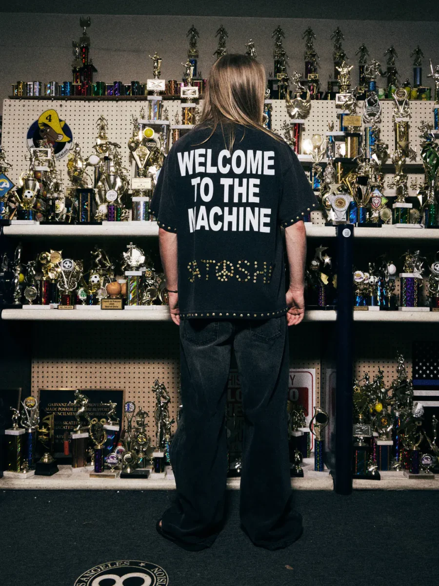 SATOSHI NAKAMOTO WELCOME TO THE MACHINE TEE