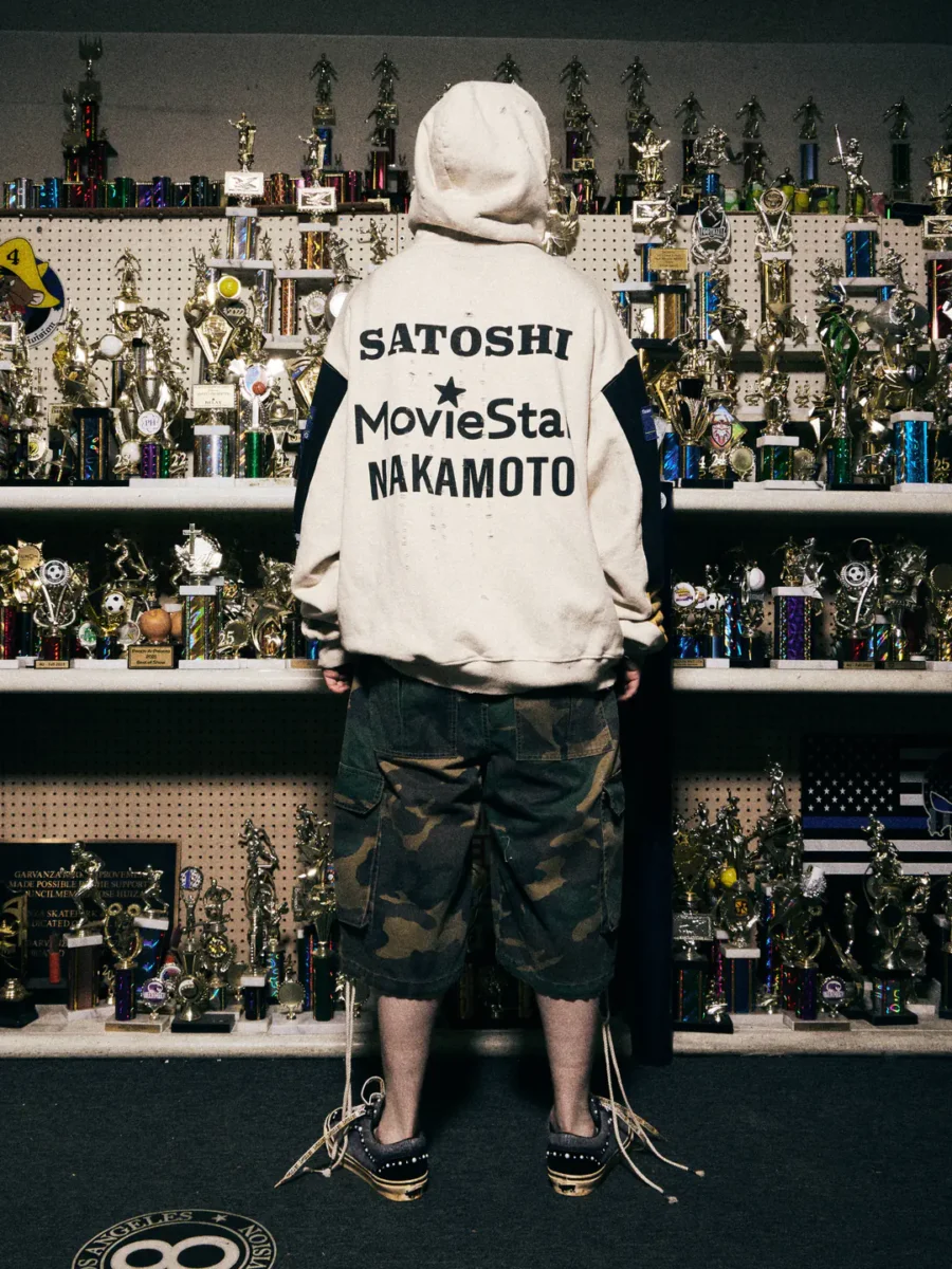 SATOSHI NAKAMOTO CAMO BOARD SHORT