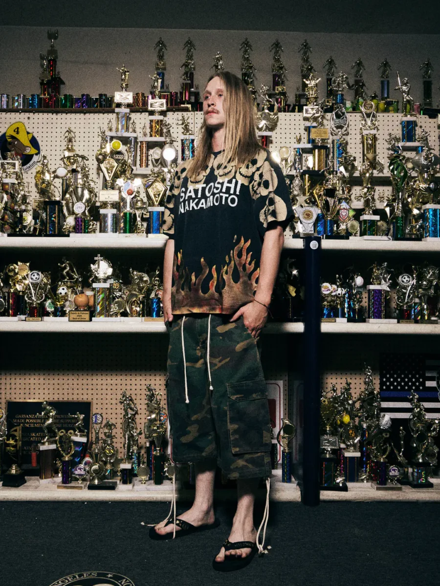 SATOSHI NAKAMOTO LOST BOYS TEE