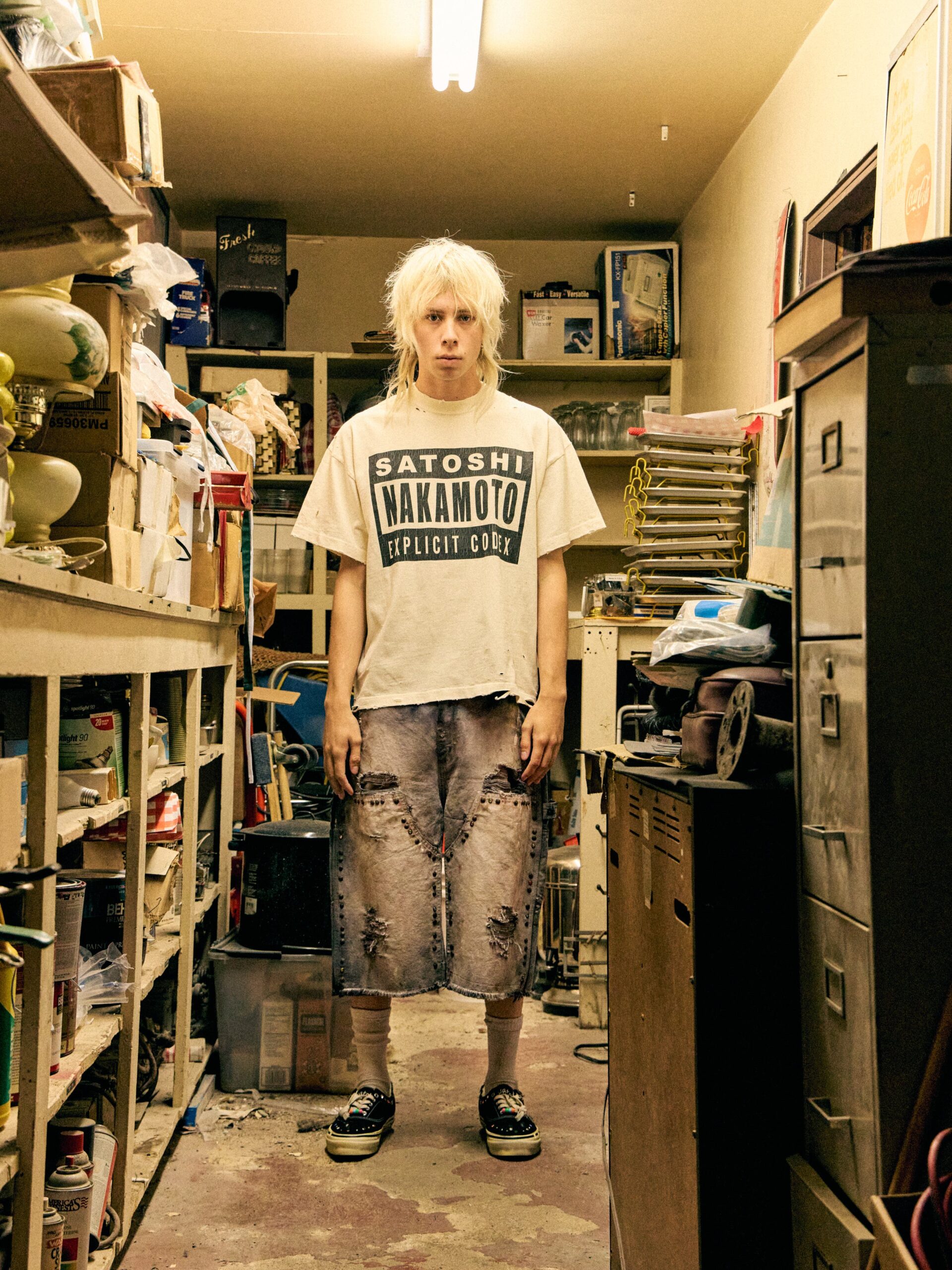 SATOSHI304 SATOSHI NAKAMOTO EXPLICIT CODEX TEE