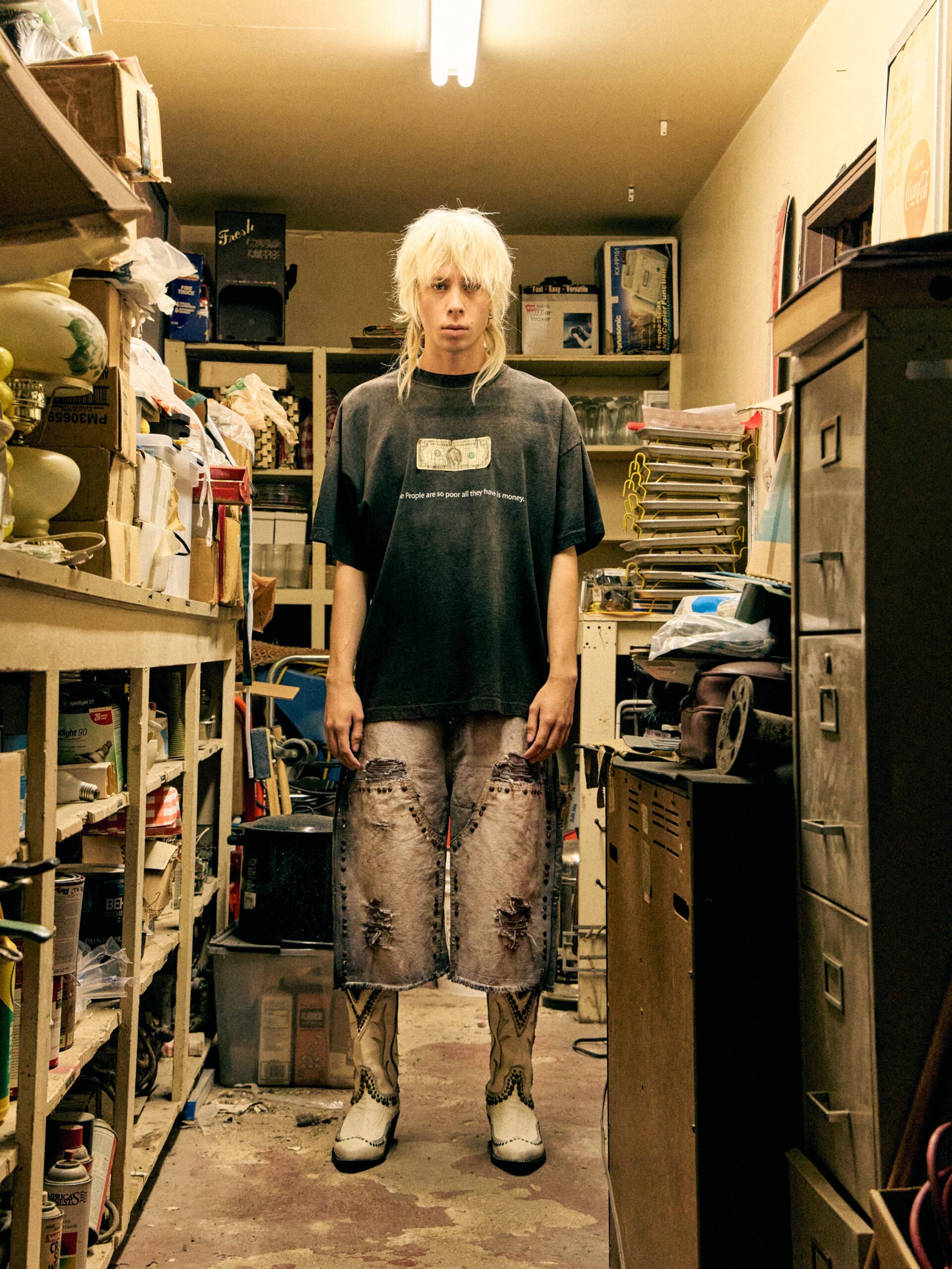 SATOSHI312 SATOSHI NAKAMOTO CUP HALF FULL TEE