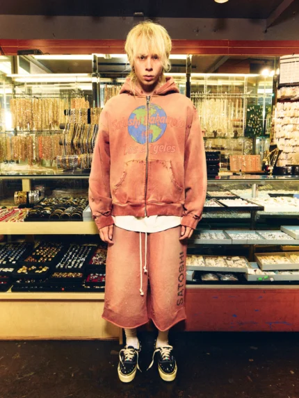 SATOSHI NAKAMOTO 1969 ROCK ZIP UP HOODIE