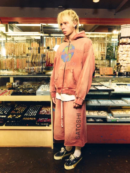 SATOSHI NAKAMOTO 1969 ROCK ZIP UP HOODIE